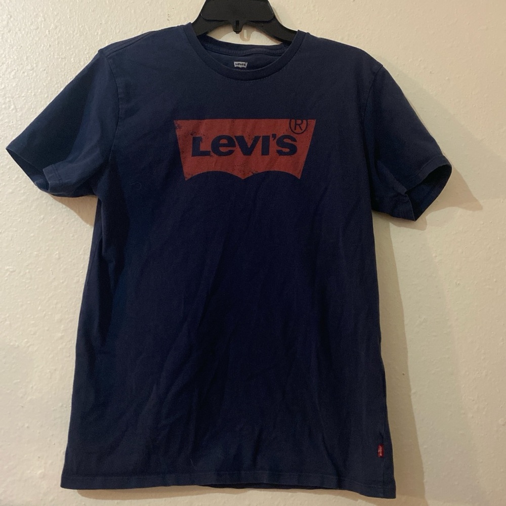 Levi's Men's Navy Blue T-Shirt